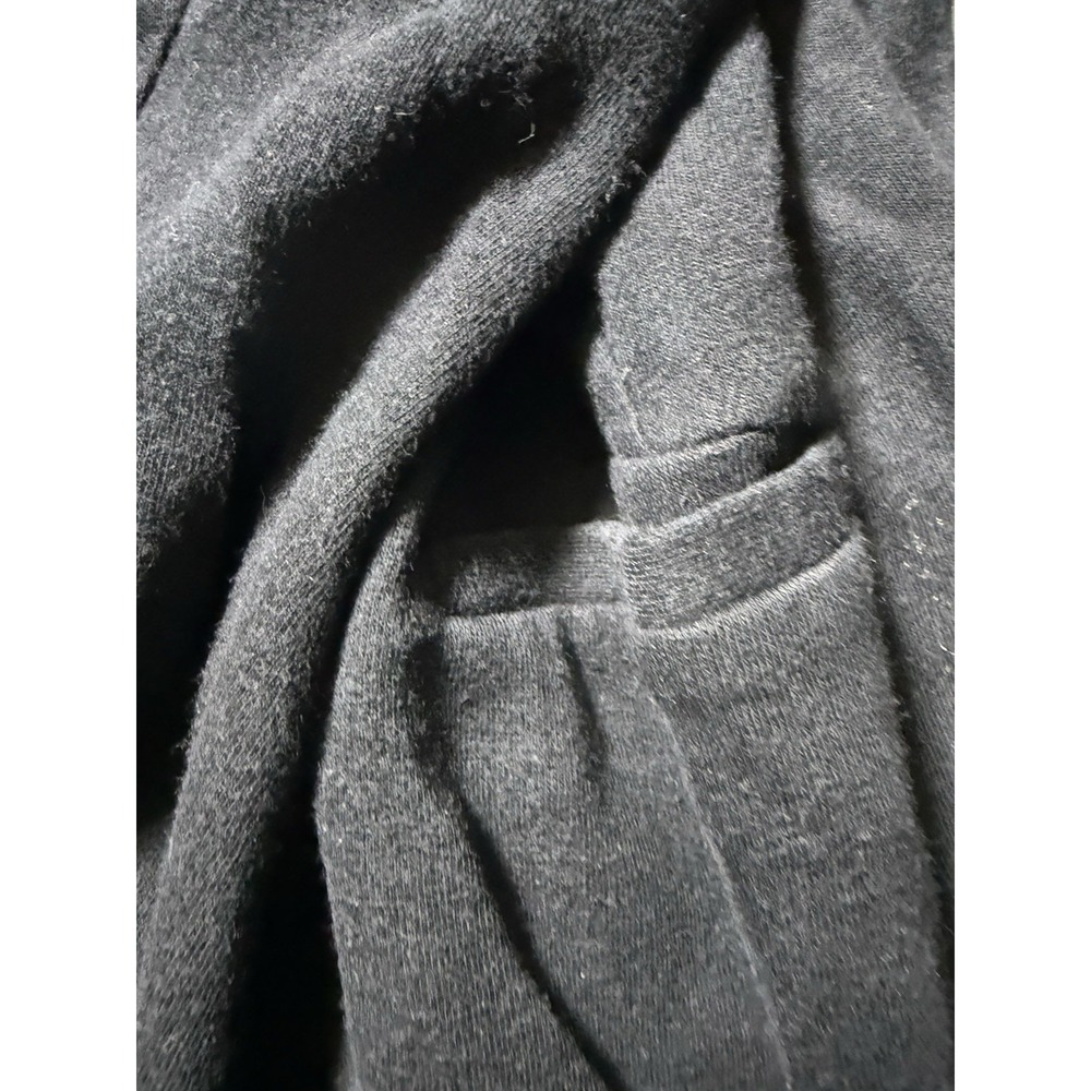 Express Women's Black Open Front Knit Blazer Jacket Size Medium Career - Picture 9 of 9